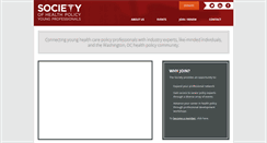 Desktop Screenshot of dchealthpolicy.org